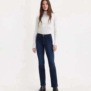 Levi’s 315 Shaping Bootcut Dark Wash High Rise W27 Classic Neutral Denim Jeans